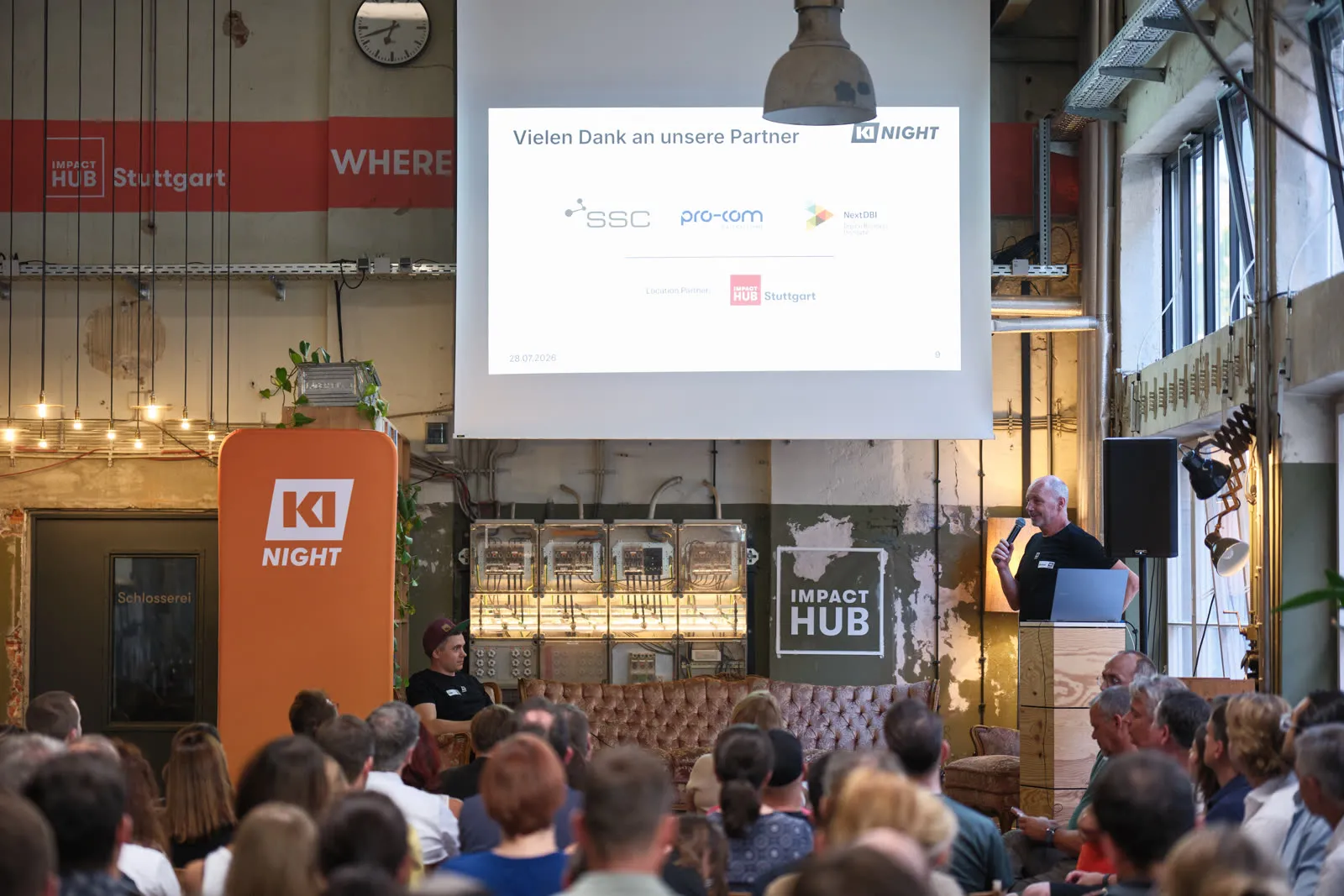 Der ausverkaufte Impact Hub Stuttgart